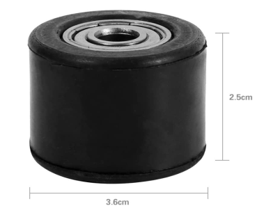Kettenrolle-Kettenspanner  Innendurchmesser Lager 8mm oder 10 mm